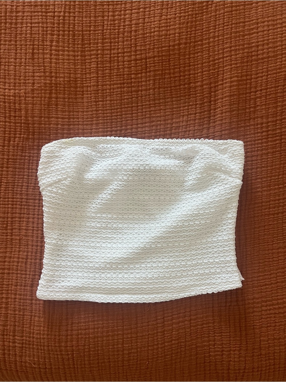 White Princess Polly Tube Top